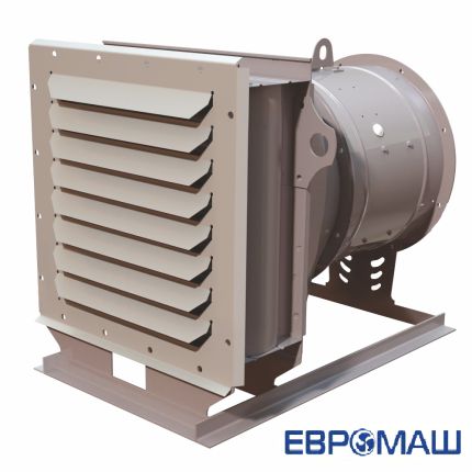 ЕВРОМАШ. Аппараты серии ЕВРОМАШ модели АО2. Применяются в качестве отопительных агрегатов или сухих градирен в системах водоохлаждения