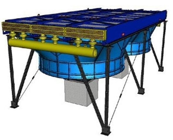 ЕВРОМАШ. Аппарат воздушного охлаждения (драйкулер, сухая градирня)