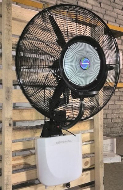 Настенный вентилятор с увлажнением воздуха 95С от ЕВРОМАШ