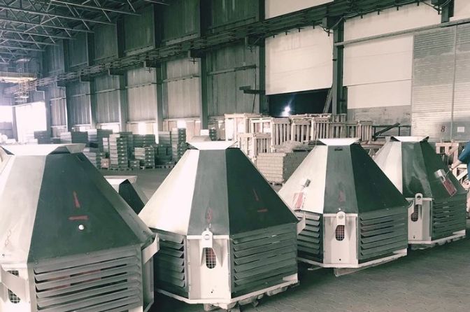 Крышные вентиляторы ВКРМ на складе ЕВРОМАШ