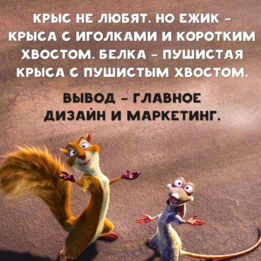 Крыс не любят. Но ёжик - крыса с иголками и коротким хвостом. Белка - пушистая крыса с пушистым хвостом. Вывод: главное - дизайн и маркетинг!